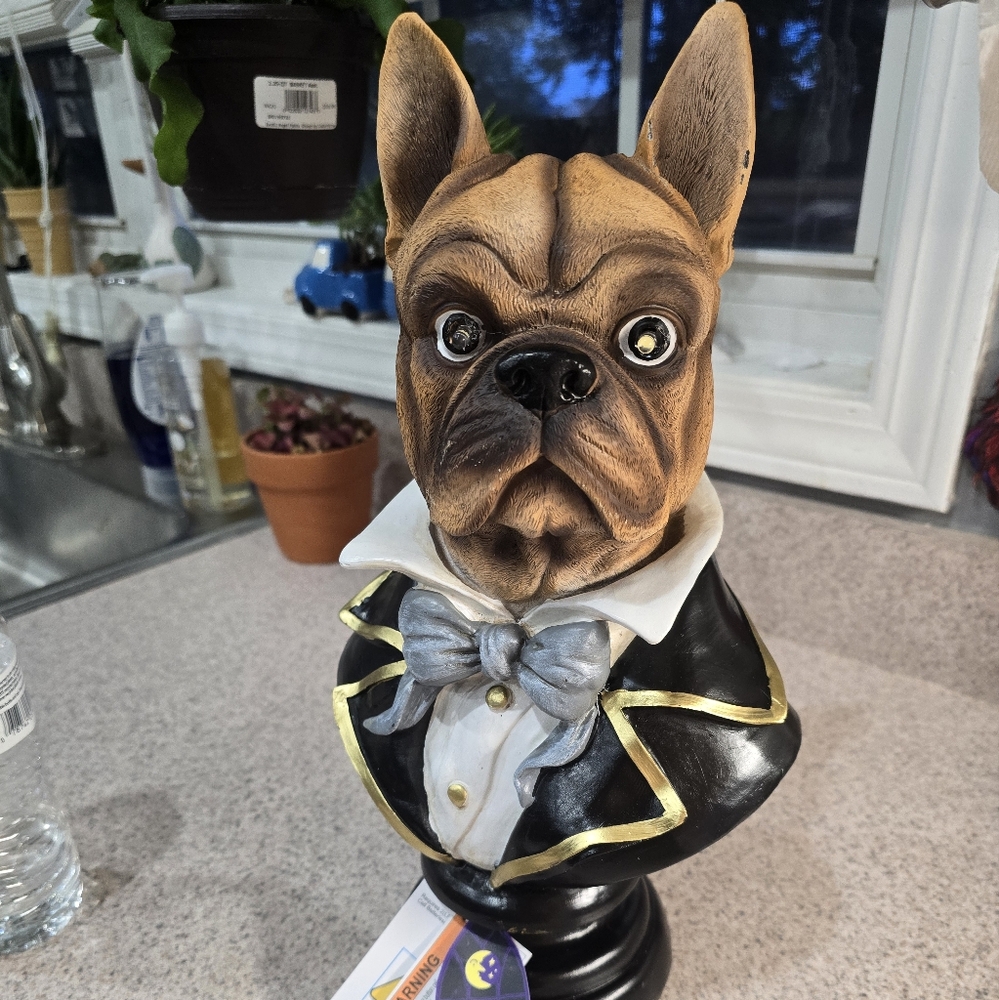 French Bulldog Halloween Bust
